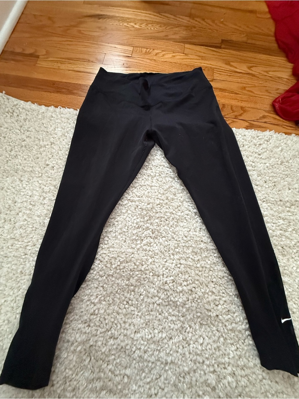 Black womens Active Leggings - Stretchy Performance Bottoms